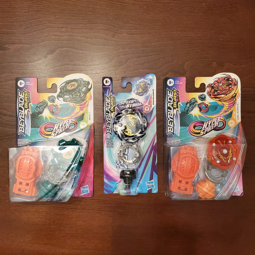 Beyblade Burst Surge Hyper Sphere DRACIEL Cosmic Valtryek Speed Storm Spear LOT